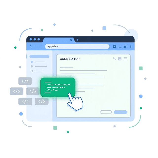 Copy one snippet into your site